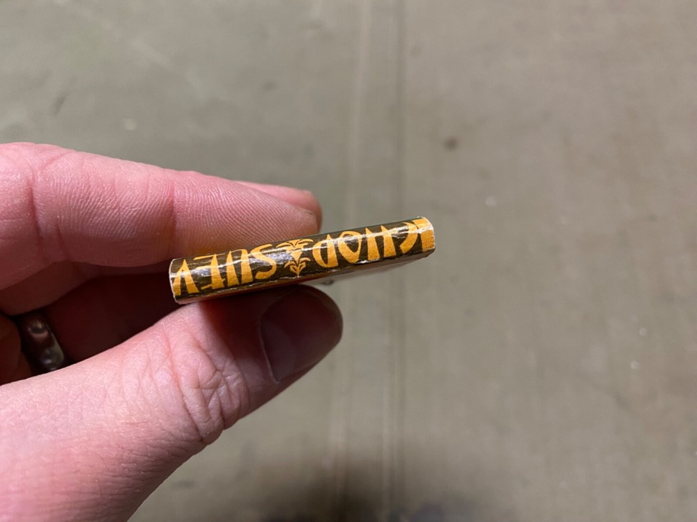 ORIGINAL WWII US ARMY GI PERSONAL ITEMS MATCHSTICK BOOKLET-NOS UNISSUED,