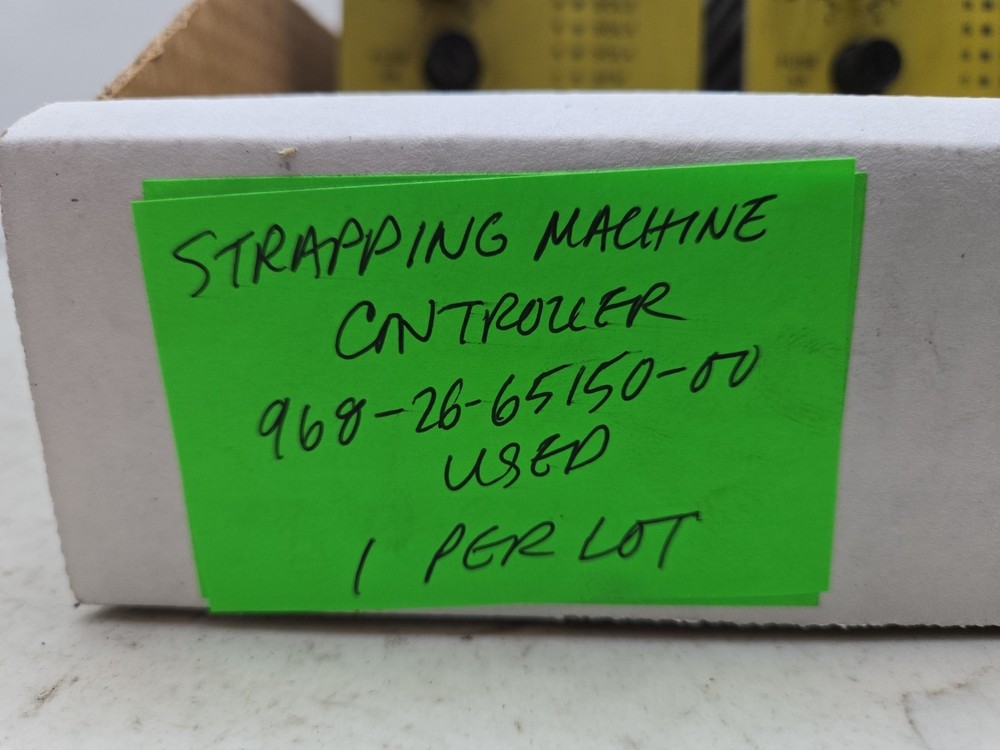 Strapping Machine Module Controller 968-26-65150-00 RQ7K-NB-N+EEP-111 Used