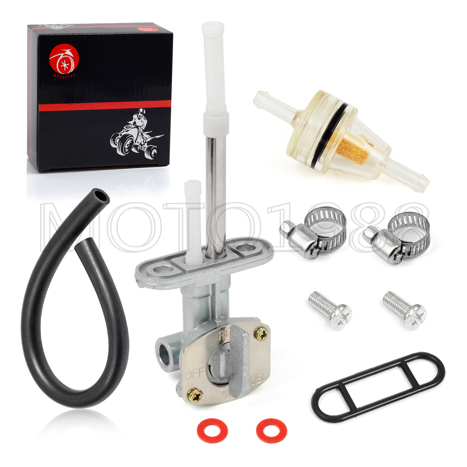 Fuel Petcock Valve kit For YAMAHA Raptor 660 660R YFM660 YFM660R 2001 - 2005