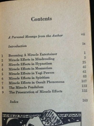 How to Produce Miracles by Ormond McGill Mentalism/Magic Trick  