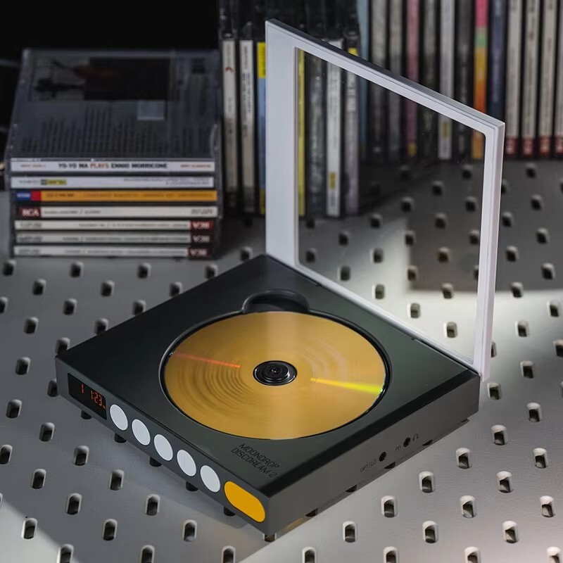 MOONDROP DISCDREAM 2 Portable CD Player USB Desktop Sound Card Function Optical