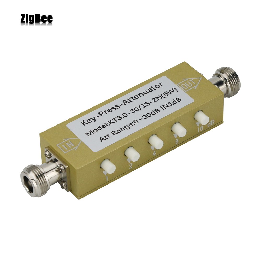 5W N - KK Type RF Adjustable Attenuator High Quality Digital Step RF Attenuator