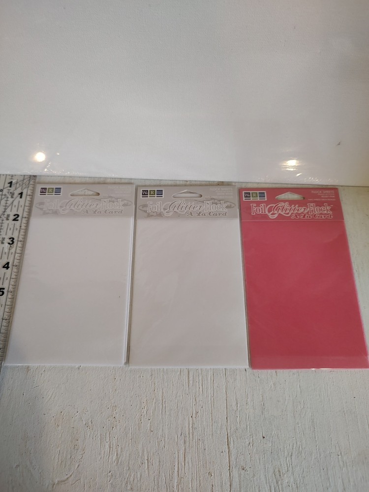 We R Memory Keepers Foil Glitter Flock A La Card Bundle