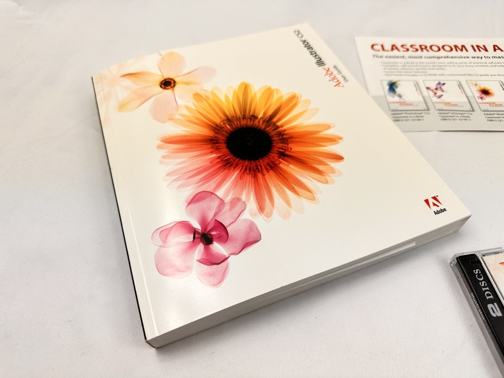 Adobe Illustrator CS 2-CD Set w/ Serial – Educational Version + Tutorial