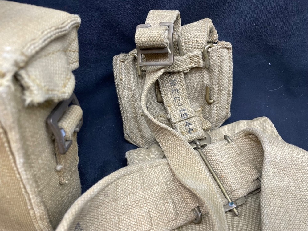 WW2 Officer's Webbing Set - 48" Complete WW2 British Army in Superb Condition