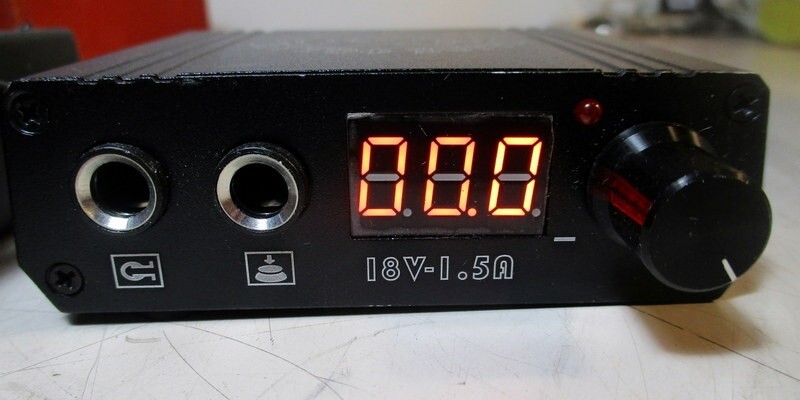 Dragonhawk LCD Portable Mini Tattoo Power Supply