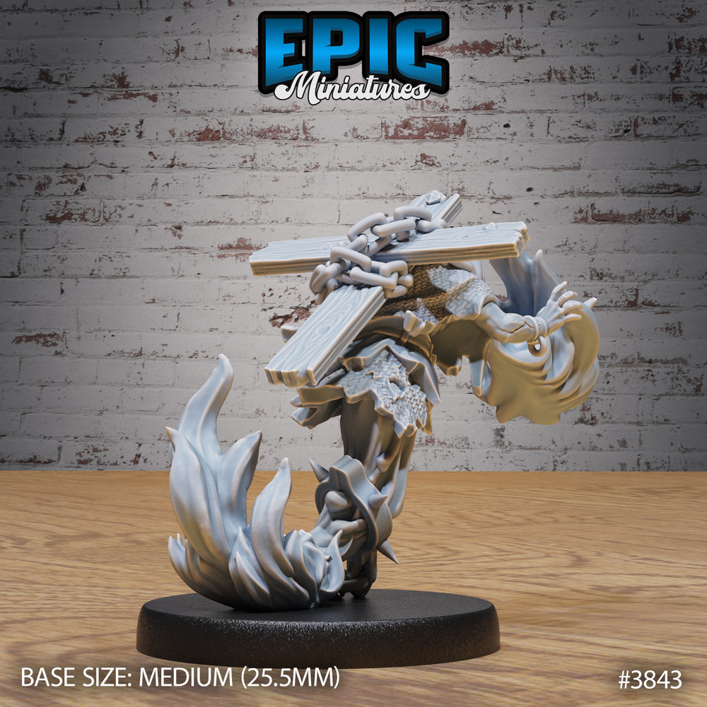 Fire Ghost C | Epic Miniatures | RPG D&D Pathfinder Wargaming