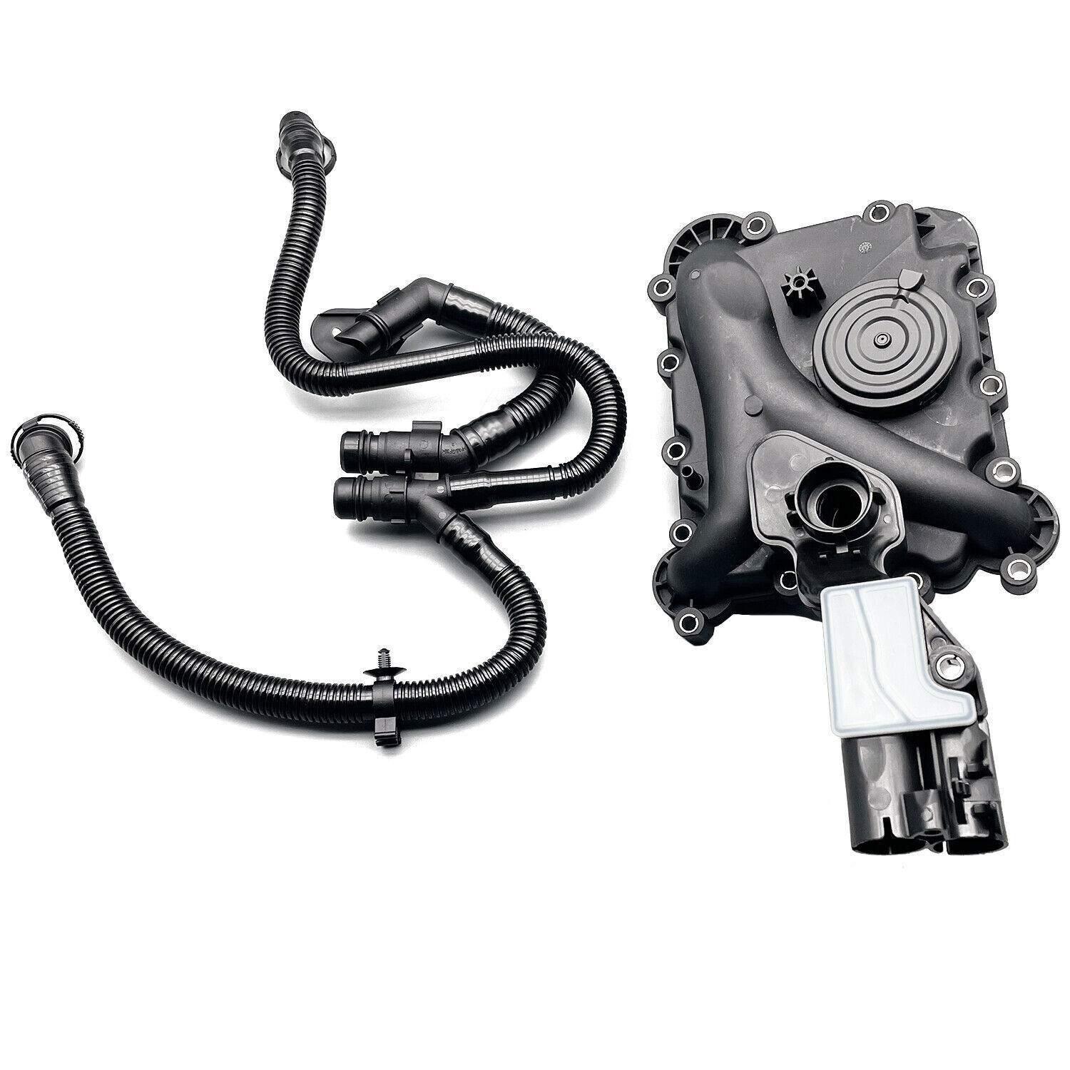 Oil Separator PCV Valve Vent Trim & Hose Tube for Audi Q7 A8 Q5 S4 A6 A7 3.0TFIS