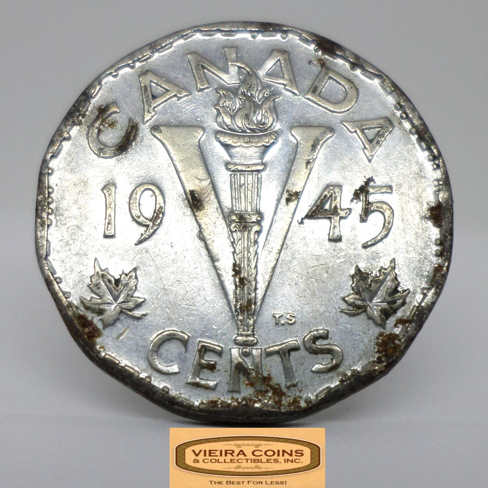 1945 Canada 5 Cents - #C29228NQ