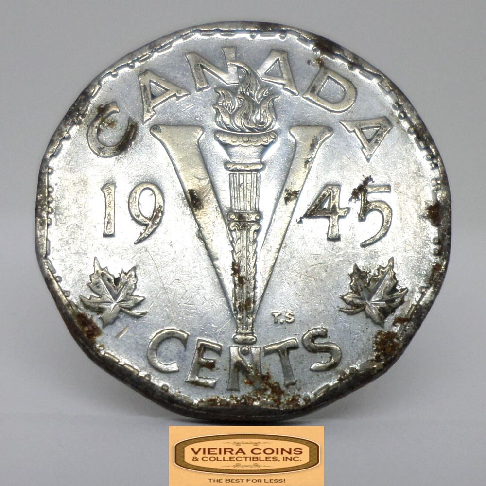 1945 Canada 5 Cents - #C29228NQ