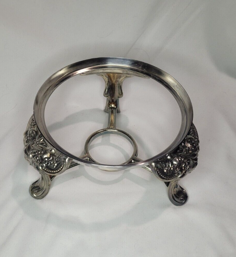 Oneida USA Silver Plated Chafing Dish 4 Piece Set