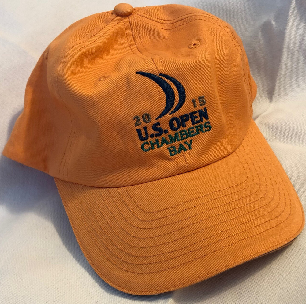 US Open 2015 Chambers Bay USGA Members Golf Cap - Orange