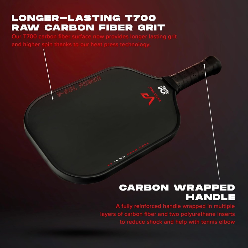 Vatic Pro - V-Sol Power 16Mm - Foam Core - Includes Paddle Cover