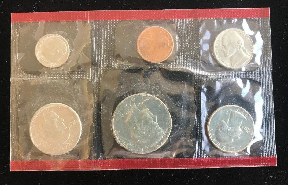 THREE 1979 UNCIRCULATED P & D MINT SETS ~SIX-COIN SETS EACH MINT ~U.S. MINT PACK