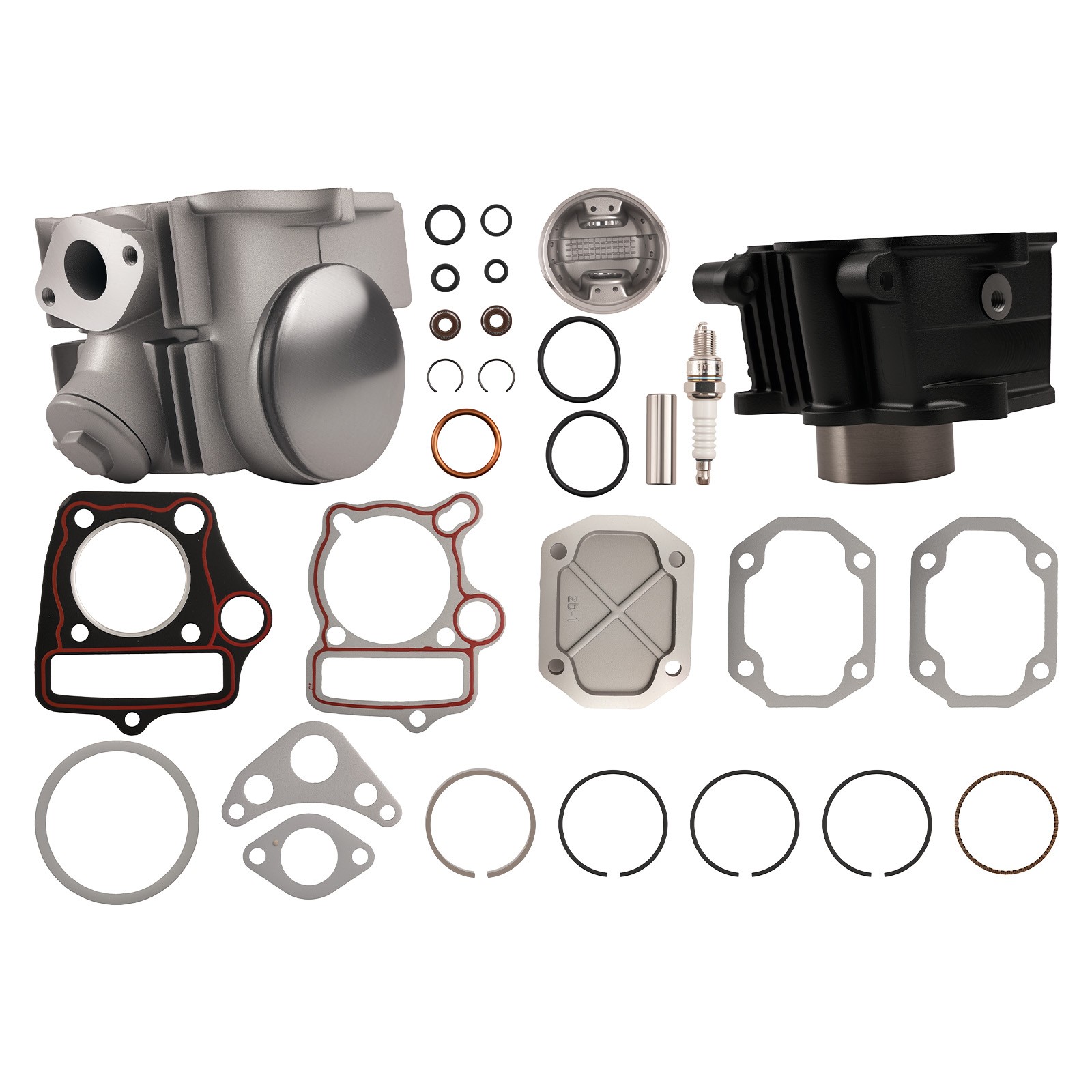 Top End Rebuild Kit Cylinder Piston Set For Honda CT70 CRF70 XR70 ATC70 TRX70