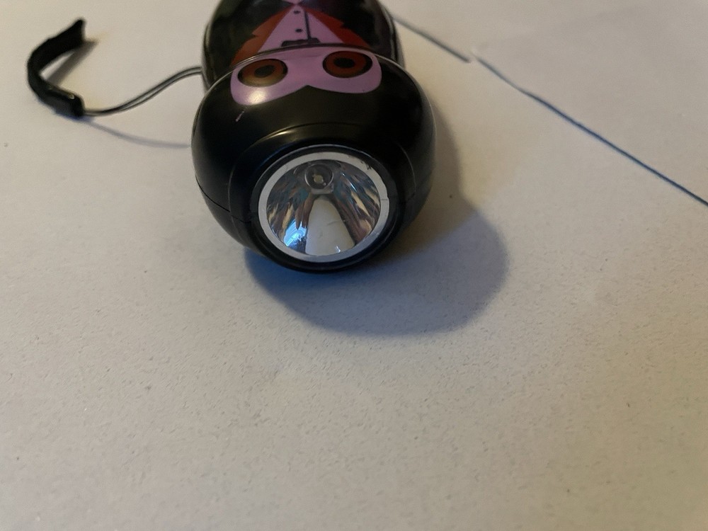 Dracula vampire toy flashlight works Walgreens Halloween spooky