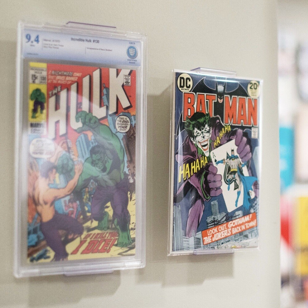 ComicMount™ Invisible Comic Book Display Shelf Stand and Wall Mount