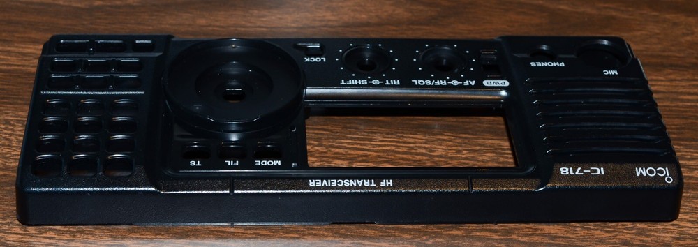 ICOM FRONT COVER FOR IC-718 MADE IN JAPAN