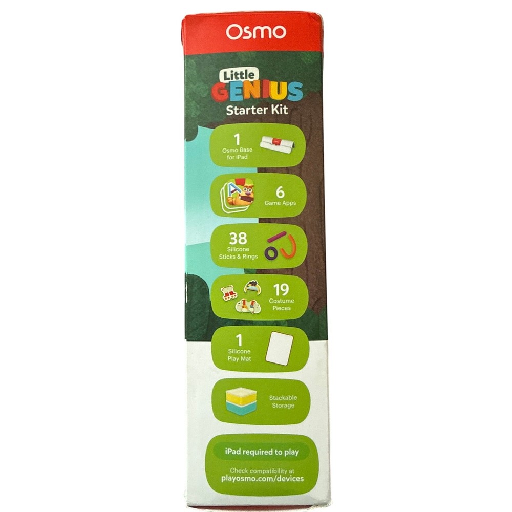 Osmo Little Genius Starter Kit for iPad Problem Solving & Creativity Ages 3-5