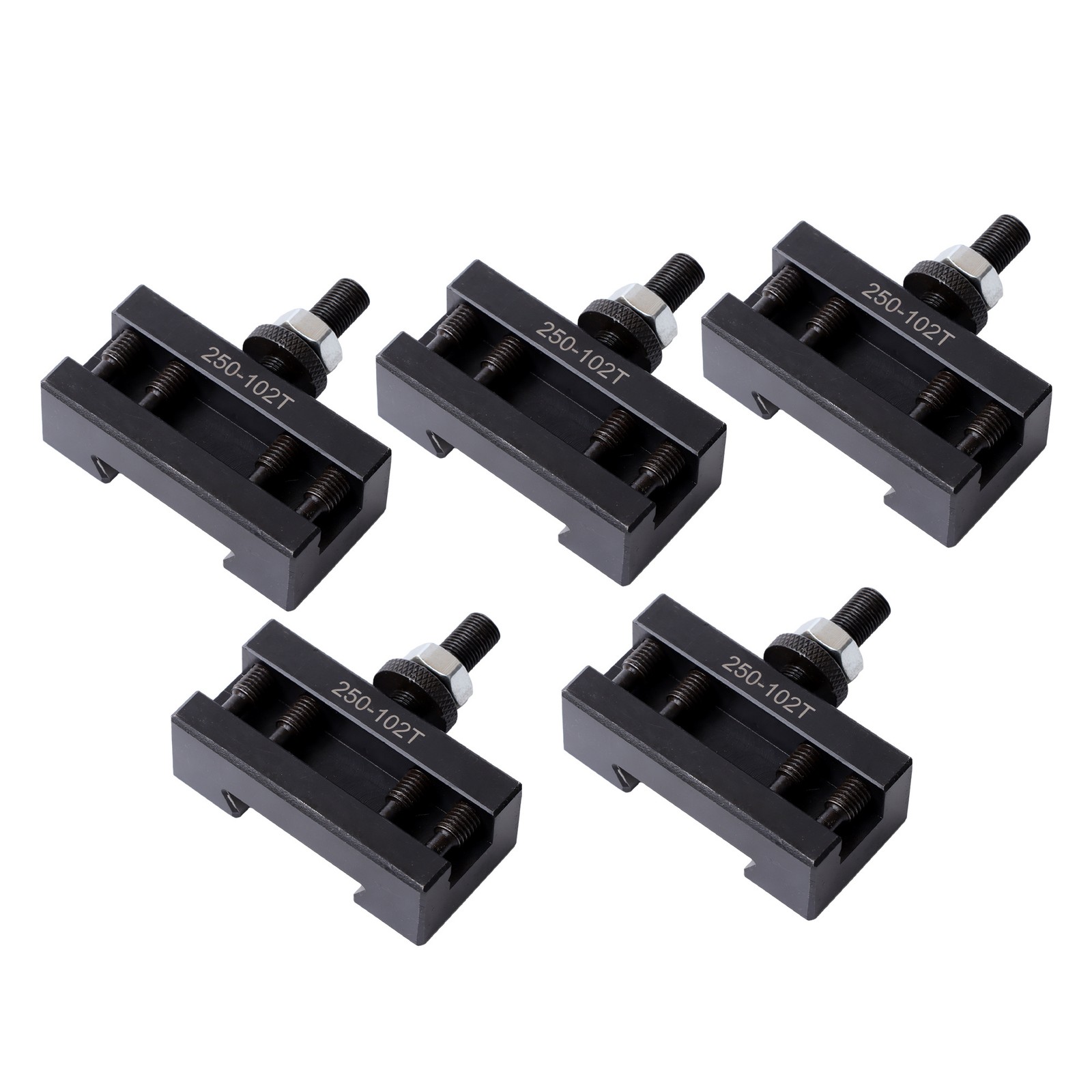 5pcs AXA 250-102XL Tool Holders 5/8" Oversize Rapid Swap Turning Facing