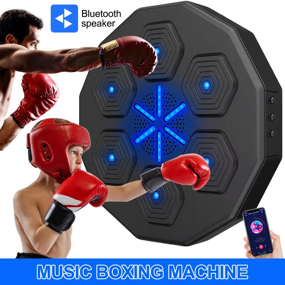 Boxing Training Machine Bluetooth Music Fight React Exercise Target Home Workout