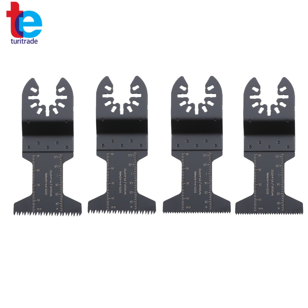 104 PCS Multitool Cutting Blades Kit Quick Release Oscillating Saw Blades