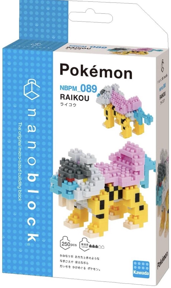 Pokemon Raikou Building Blocks Set