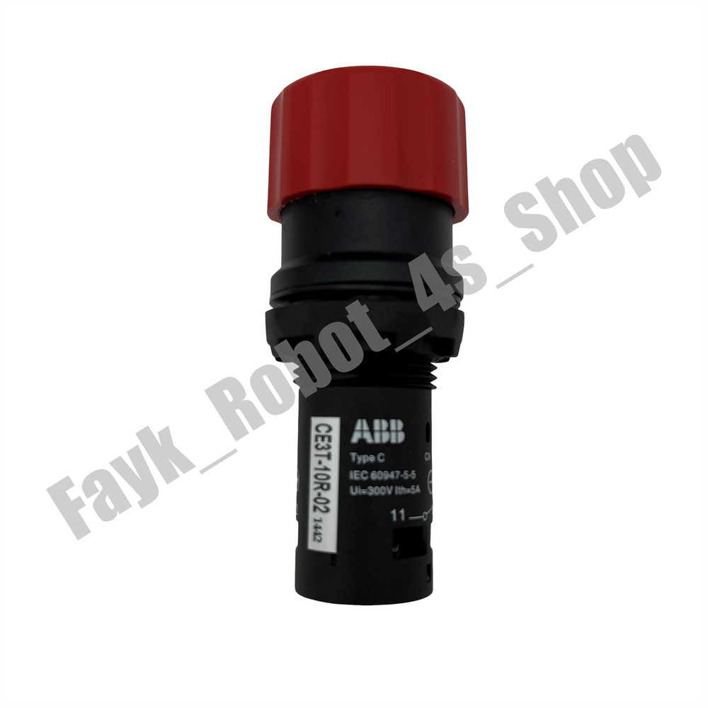 F ABB DSQC679 3HAC028357-001 pendant Single emergency stop E-stop switch button