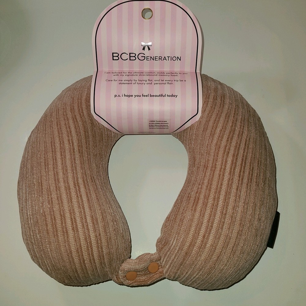 BCBGeneration Memory Foam Travel Neck Pillow