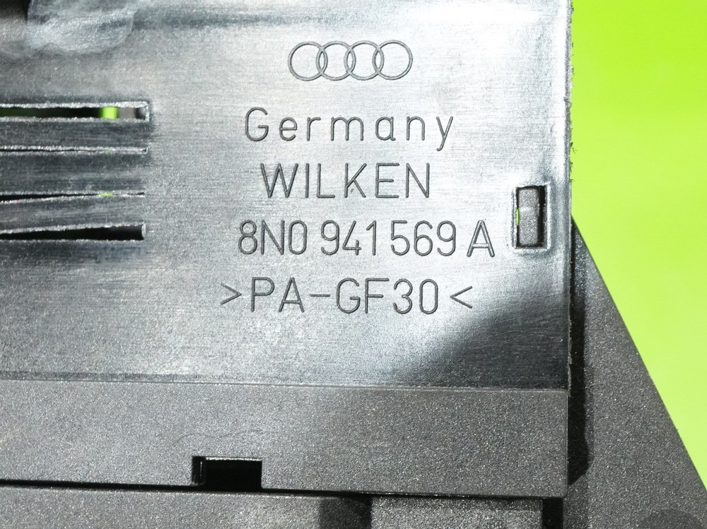 00-06 Audi TT OEM 8N0941567B dash switch panel mount bracket holder bezel