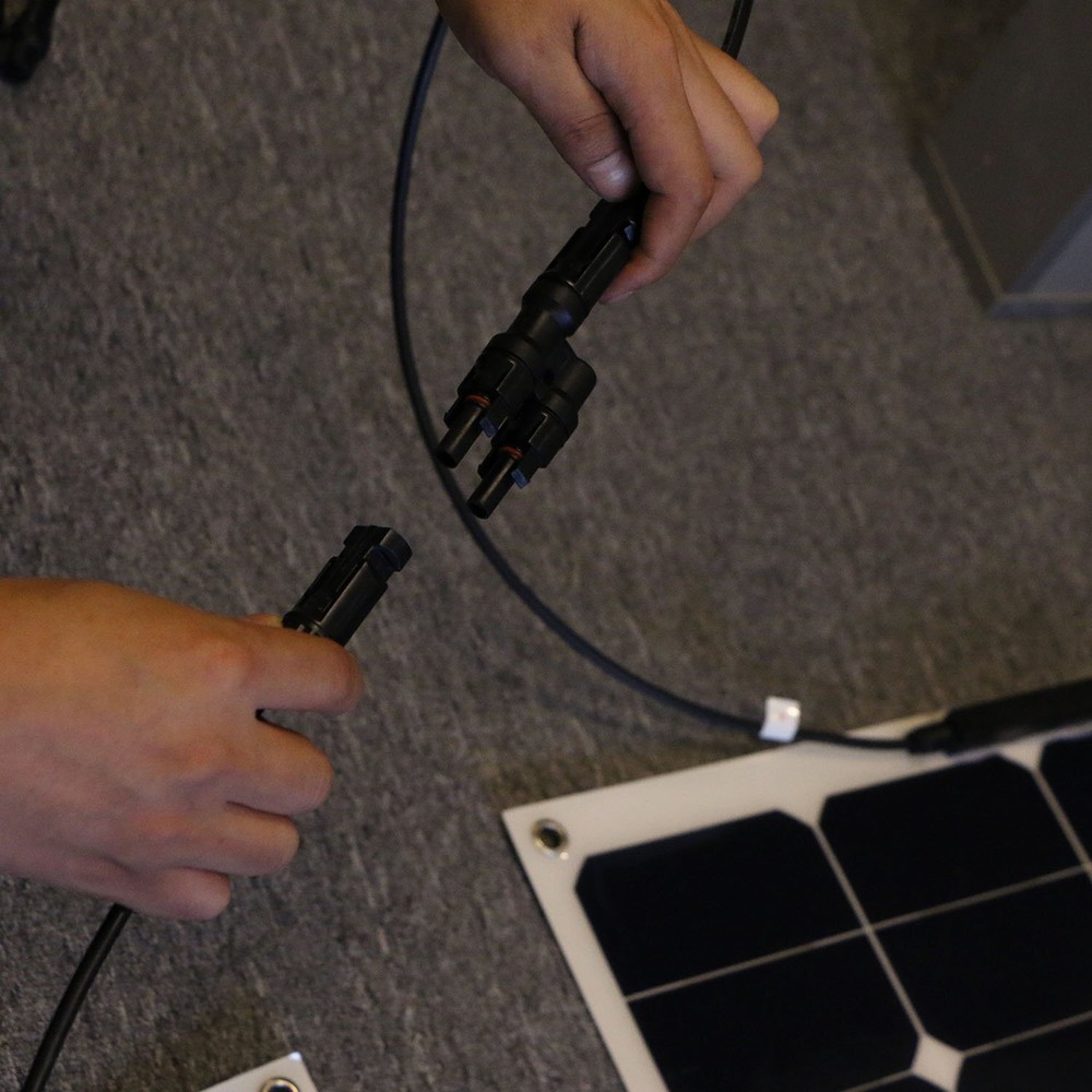 ALLPOWERS Branch Connectors Y Connector Connection Between Solar Panels