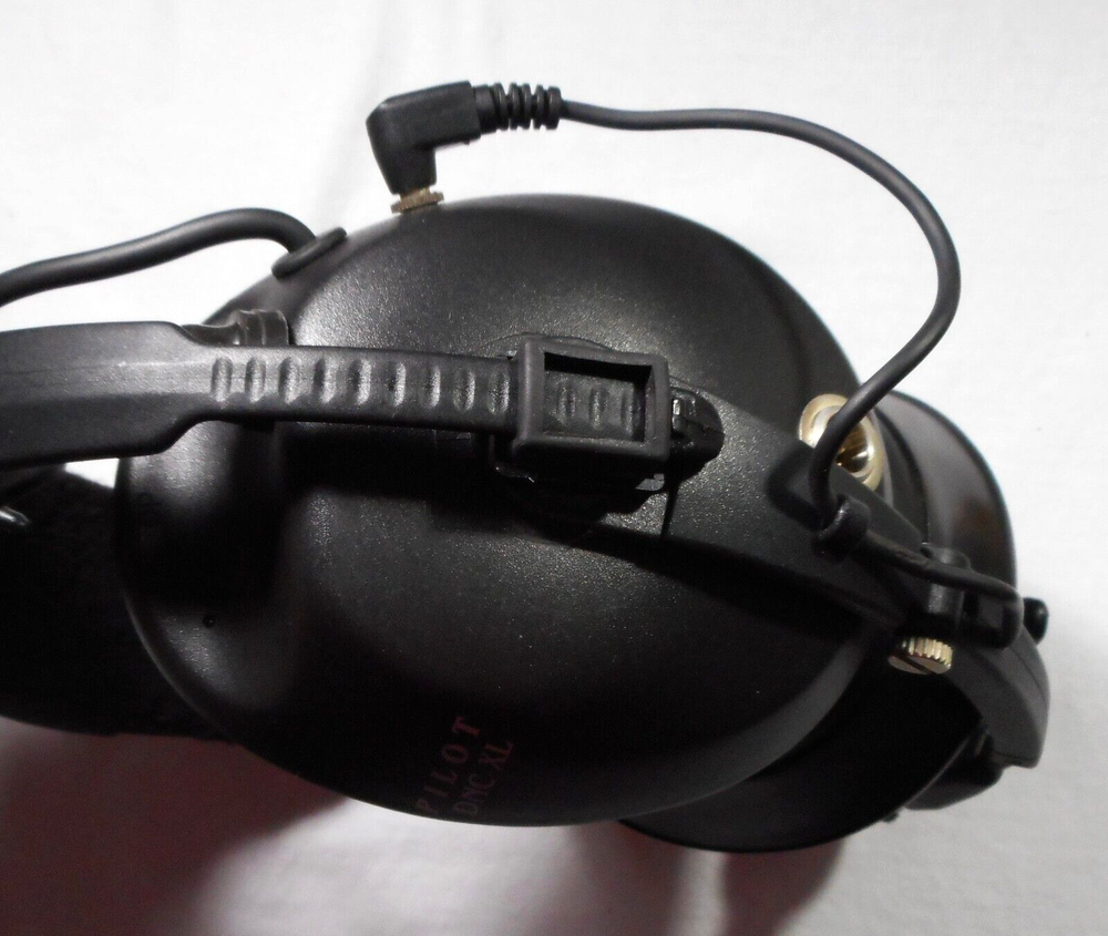 Pilot DNC XL Aviation Headset With Case - Works