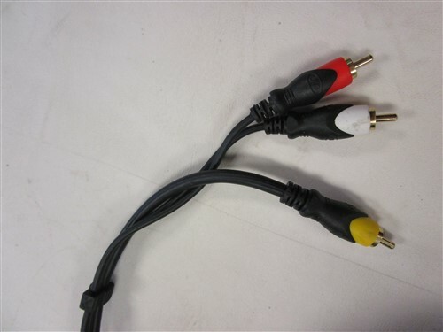 STEREO SHIELDED AUDIO / VIDEO RCA CABLE 49' FEET