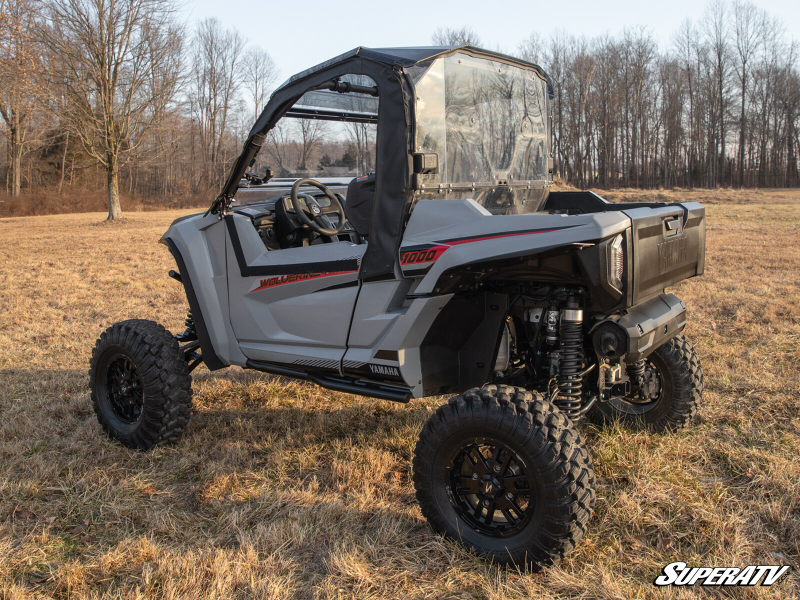 SuperATV Soft Cab Enclosure Doors for Yamaha Wolverine RMAX 2 (2021+)
