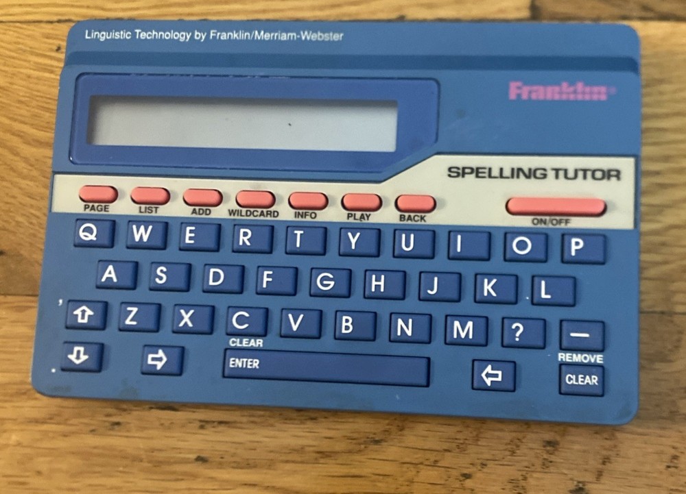 💲 Franklin Spelling Tutor Spellblaster ll Model SA-50 1991 WORKS