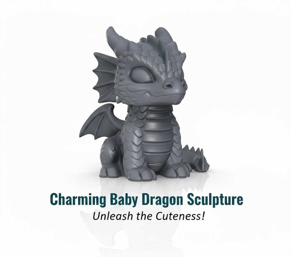 baby dragon figurines