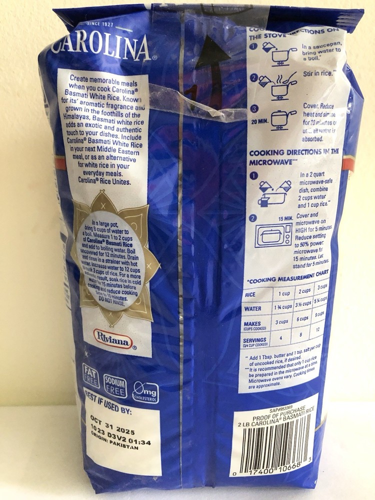 Basmati Rice 2lbs/Basmati Rice