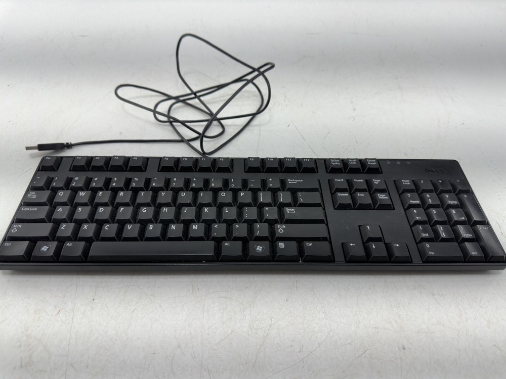 Genuine Dell L30U Quiet Slim Black USB Keyboard Wired