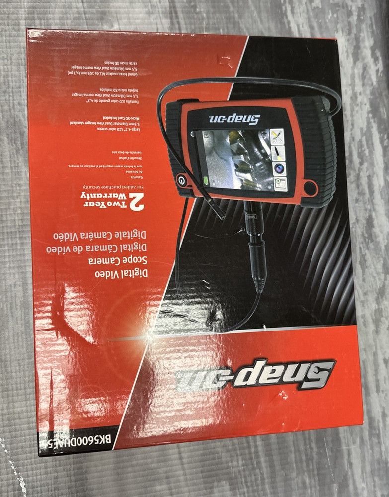 Snap-on BK5600DUAL55 Digital Borescope (Video Scope)