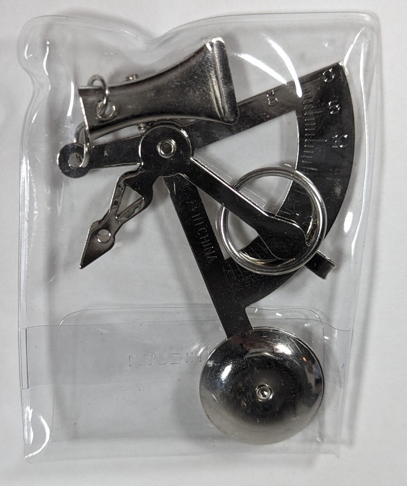 Postage Scale - Chrome Mini Handheld Balance 0-100 Grams 0-4 OZ