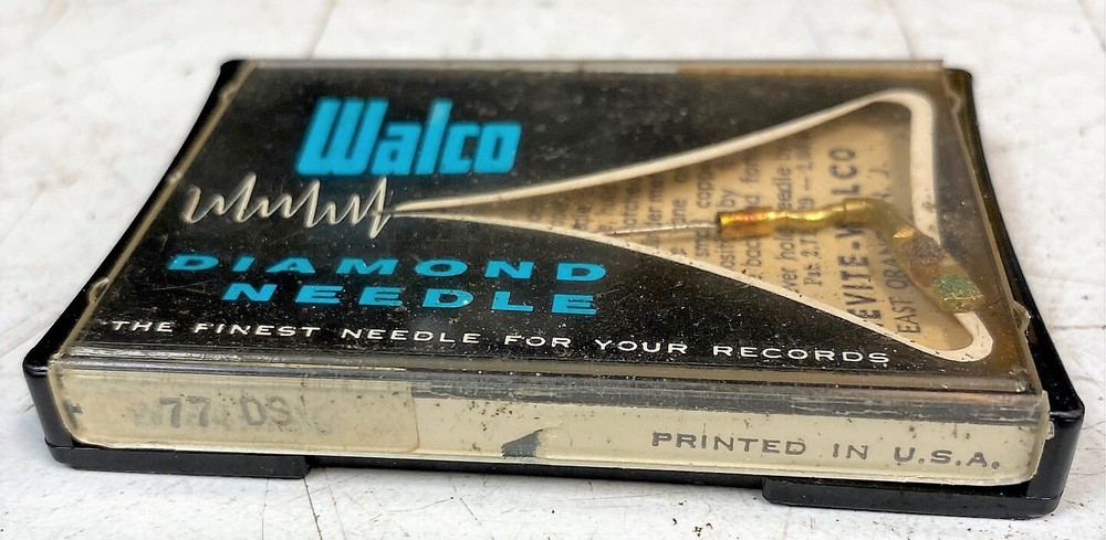 Walco Diamond Replacement Needle 77DS Record Player