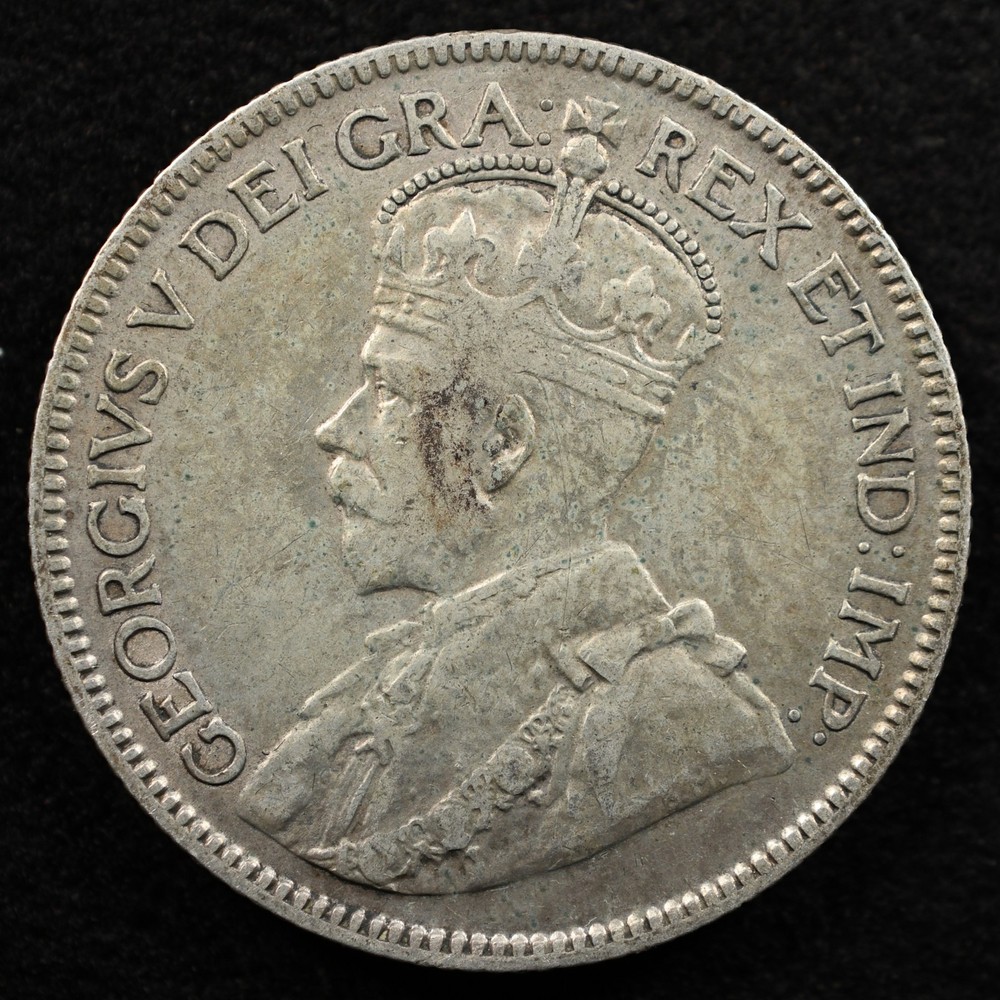 Canada 25 Cents 1929, Coin, Silver, Inv#I334