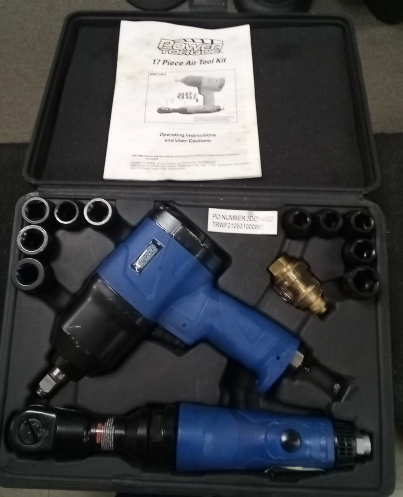 POWER TORQUE 17PC AIR TOOL KIT