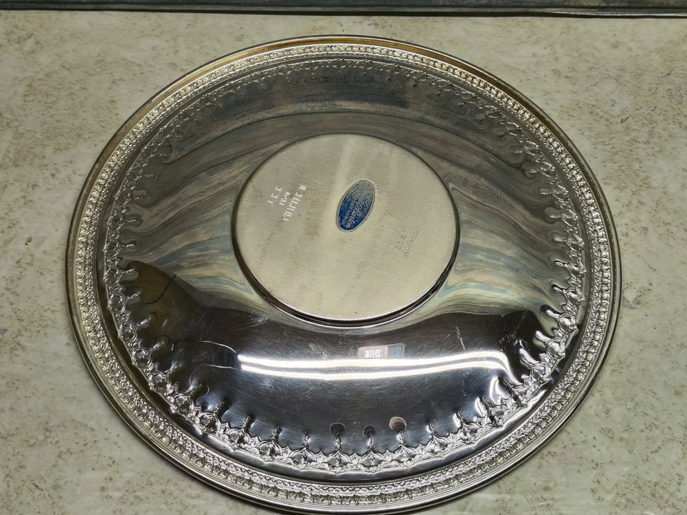 Vintage 10” Reed & Barton Silver Bowl #1202