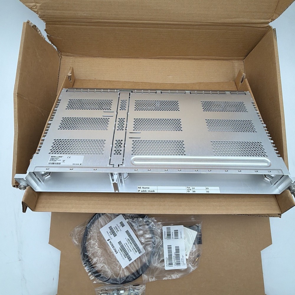 NEW Ericsson Mini-Link BFD 599 031/1 R2D Subrack AMM 2PAC Microwave Data link
