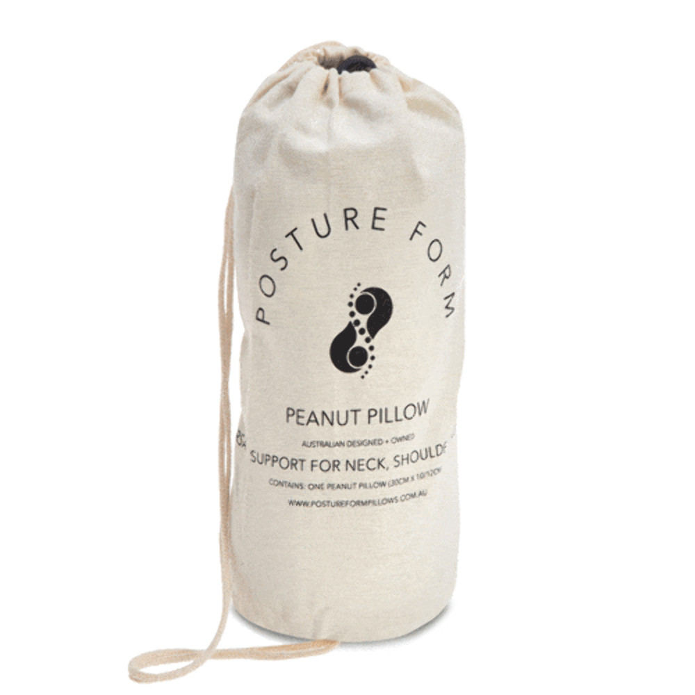 Peanut Pillow for Travel & Comfortable Neck Support