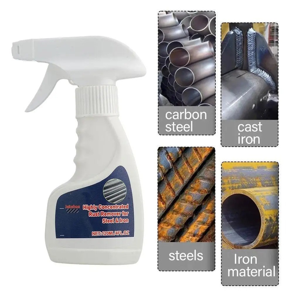 New Heavy Duty Rust Removal for Metal,Multipurpose Rust Remover Spray,Stainless