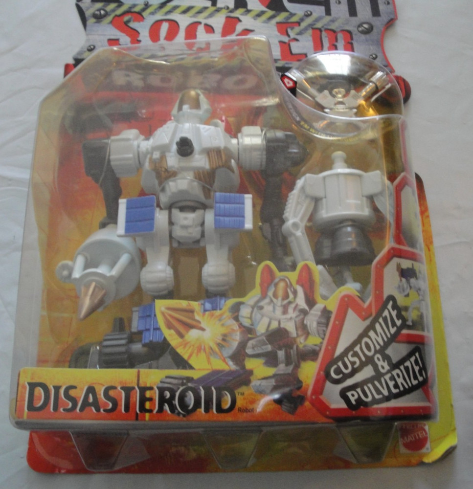 NIB! ROCK 'EM SOCK 'EM DISASTEROID Mattel 2001