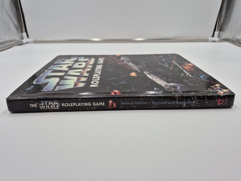 Star Wars D6 Second Edition Revised & Expanded Core Rulebook HC WEG RPG