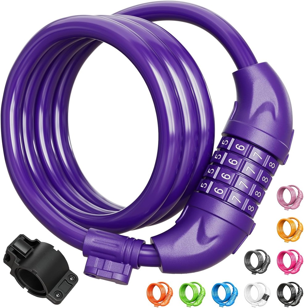Titanker Bike Lock Cable with Combination Security